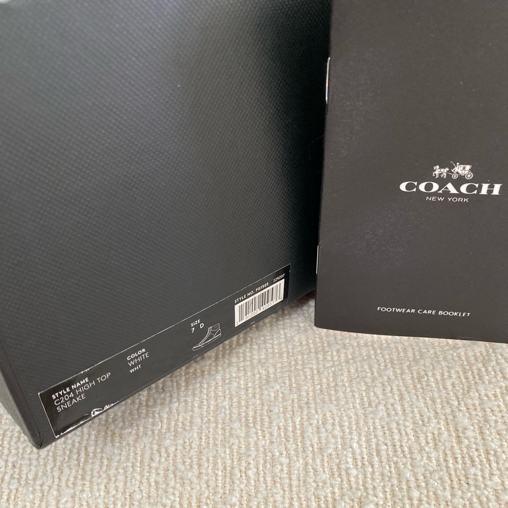 COACH High Top Sneakers - Picture 9 of 9